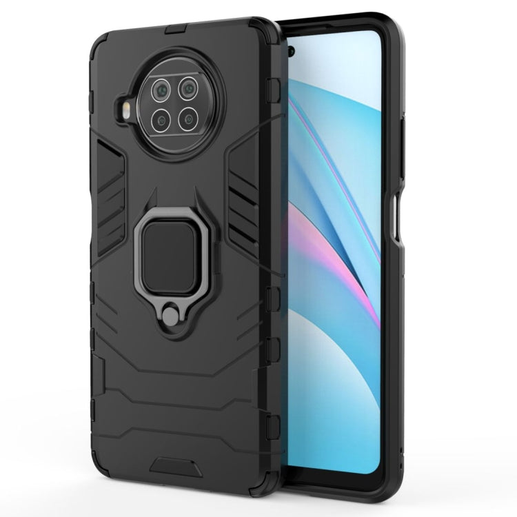 For Xiaomi Mi 10T Lite 5G Shockproof PC + TPU Protective Case with Magnetic Ring Holder