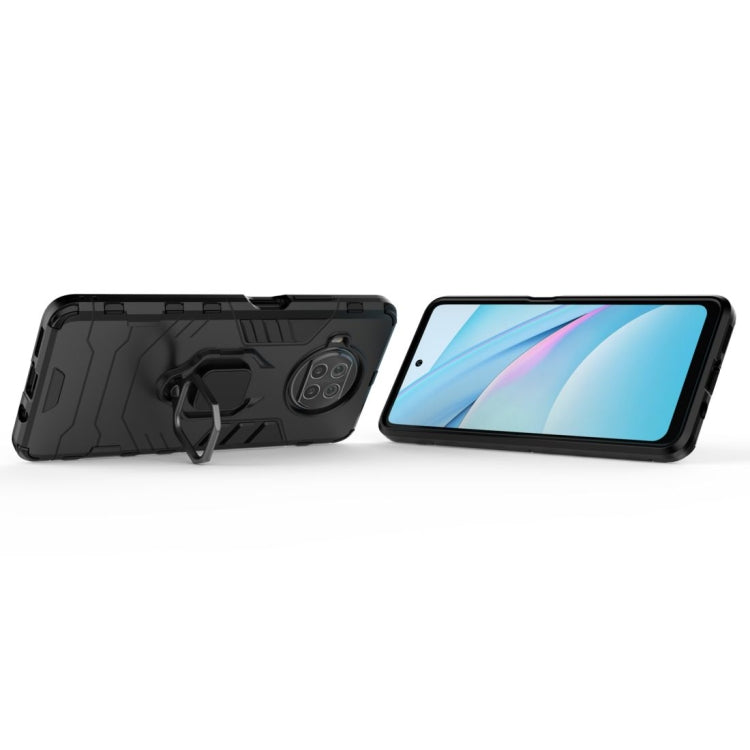 For Xiaomi Mi 10T Lite 5G Shockproof PC + TPU Protective Case with Magnetic Ring Holder