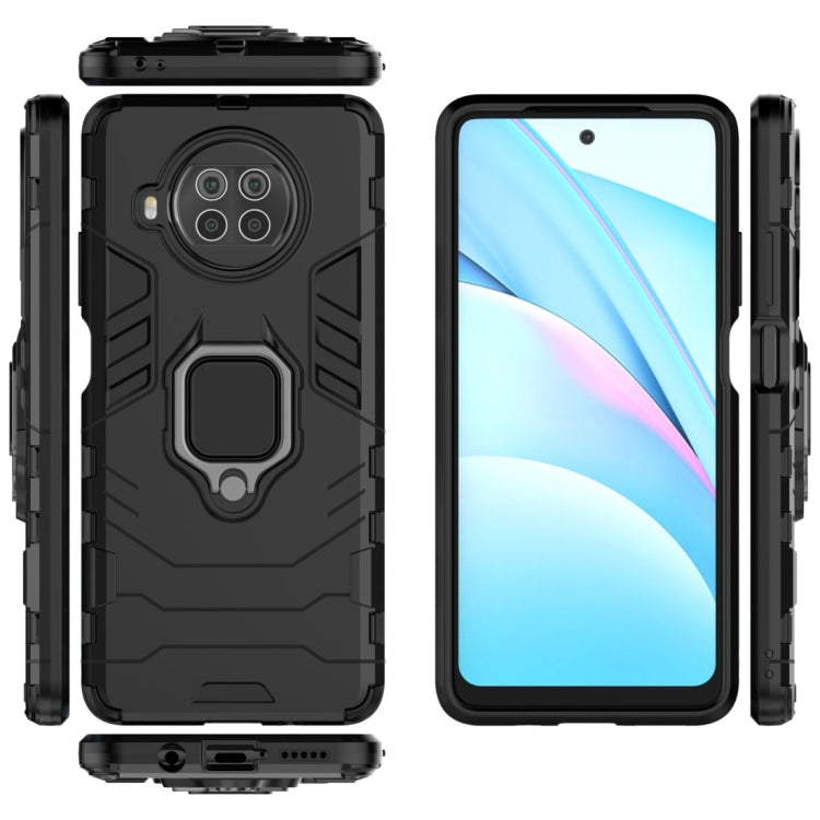 For Xiaomi Mi 10T Lite 5G Shockproof PC + TPU Protective Case with Magnetic Ring Holder