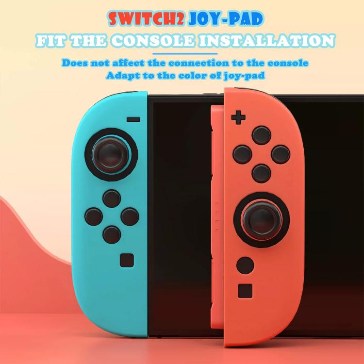 For Nintendo Switch / Switch OLED Joy-Con XDcase 1 Pair Soft Silicone Protective Case & Joystick Caps Set