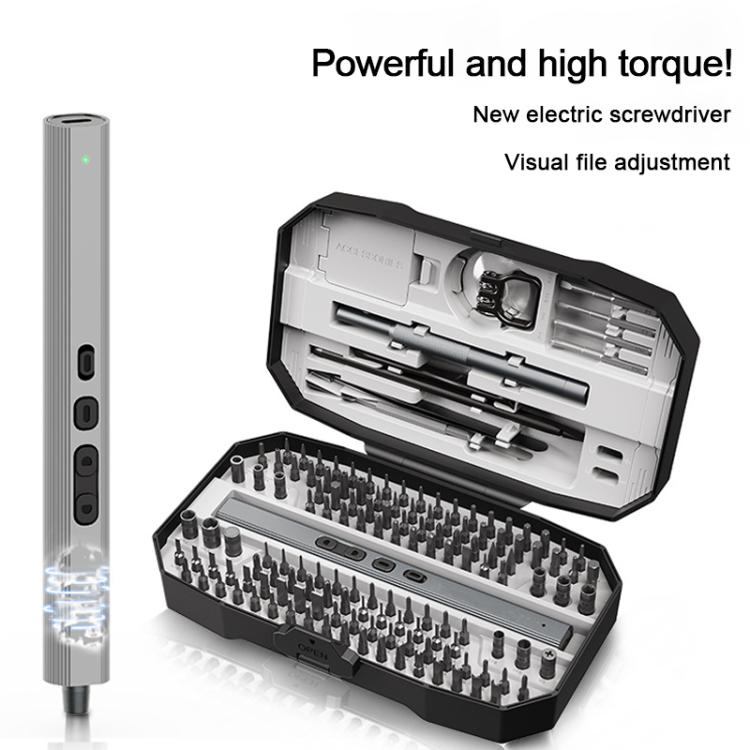 153 in 1 Long Endurance Three-speed Adjustment Electric Screwdriver Set