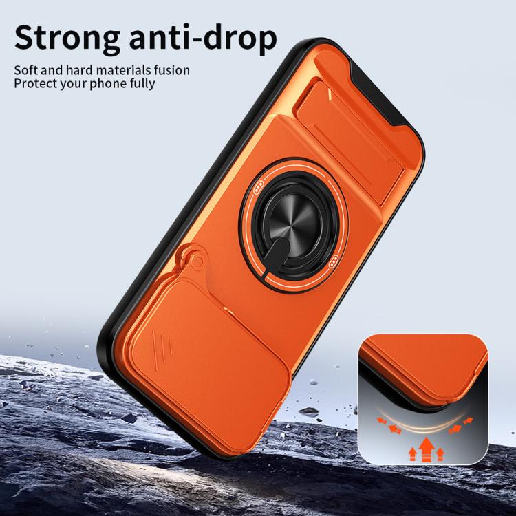 For Huawei nova 15 Pro Lens Sliding Window Multifunctional Magnetic Shockproof Phone Case