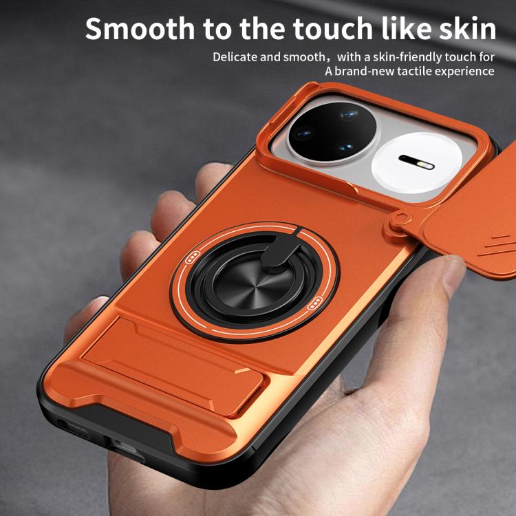 For Huawei nova 15 Pro Lens Sliding Window Multifunctional Magnetic Shockproof Phone Case