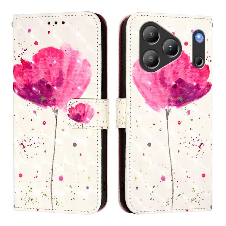 For Blackview WAVE 7C 3D Painting Horizontal Flip Leather Phone Case