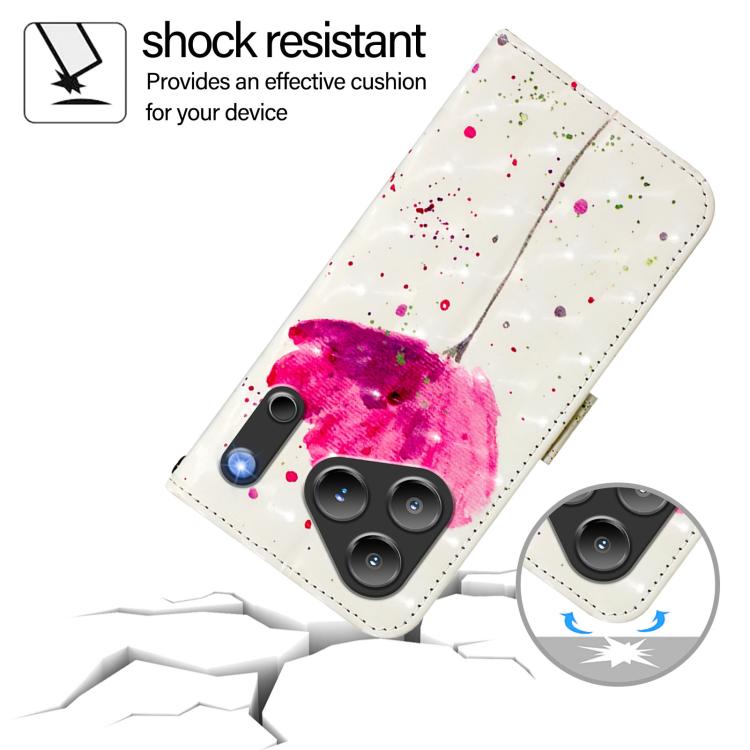 For Blackview WAVE 7C 3D Painting Horizontal Flip Leather Phone Case