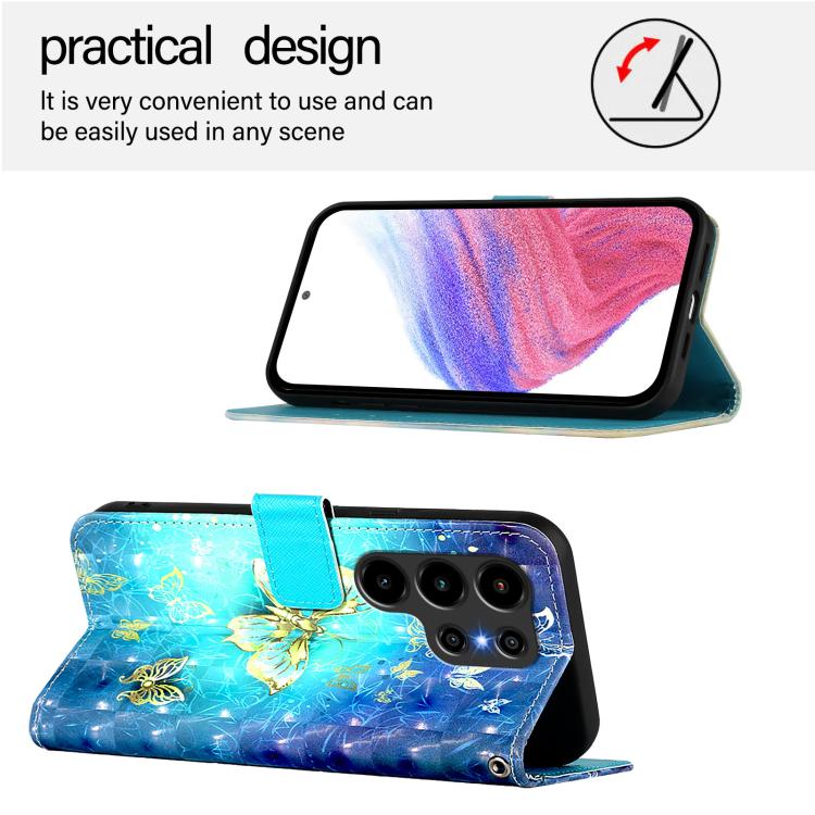 For Blackview WAVE 10 3D Painting Horizontal Flip Leather Phone Case