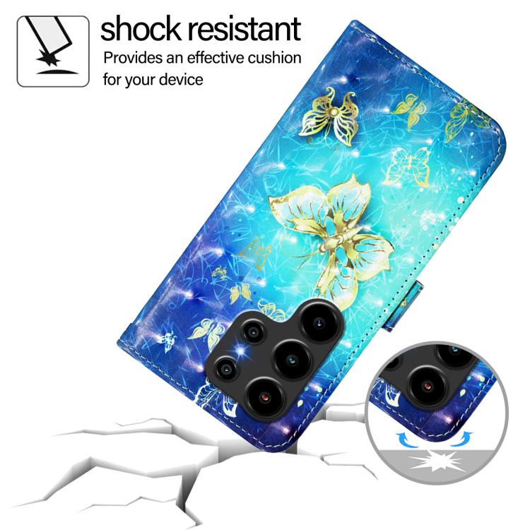 For Blackview WAVE 10 3D Painting Horizontal Flip Leather Phone Case