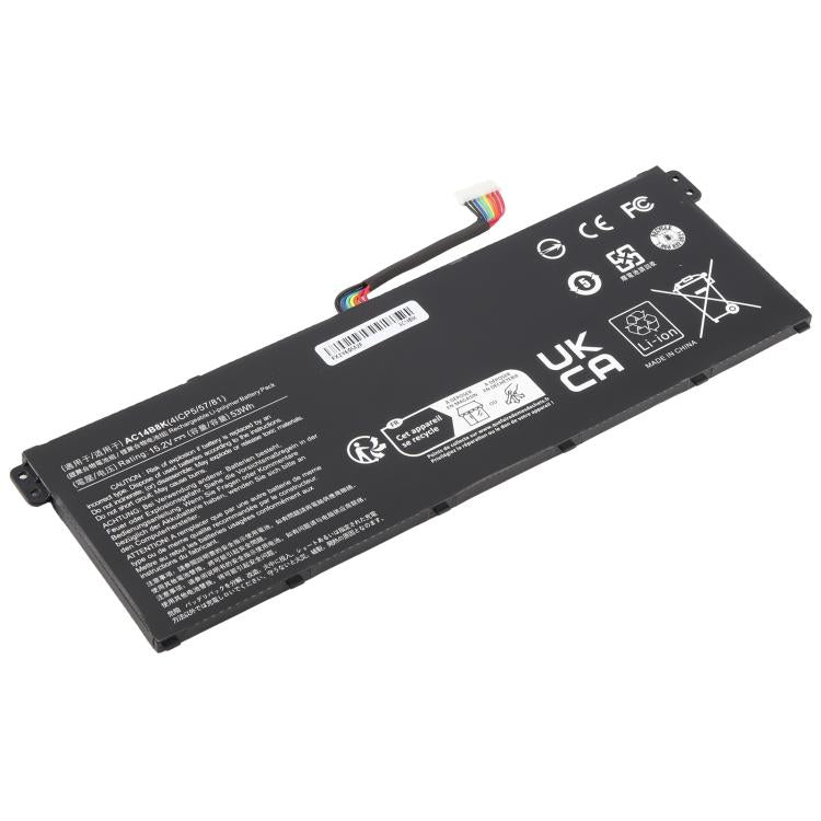 15.2V 53Wh Laptop Batteries For Acer ES1-311 A515-51G swift 3 sf314-51 52 53 N17P3 AC14B8K