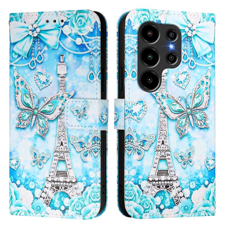 For Blackview WAVE 10 Colored Drawing Pattern Plain Weave Leather Phone Case