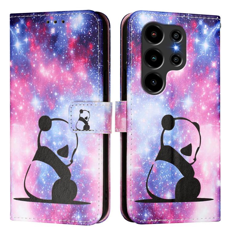 For Blackview WAVE 10 Colored Drawing Pattern Plain Weave Leather Phone Case