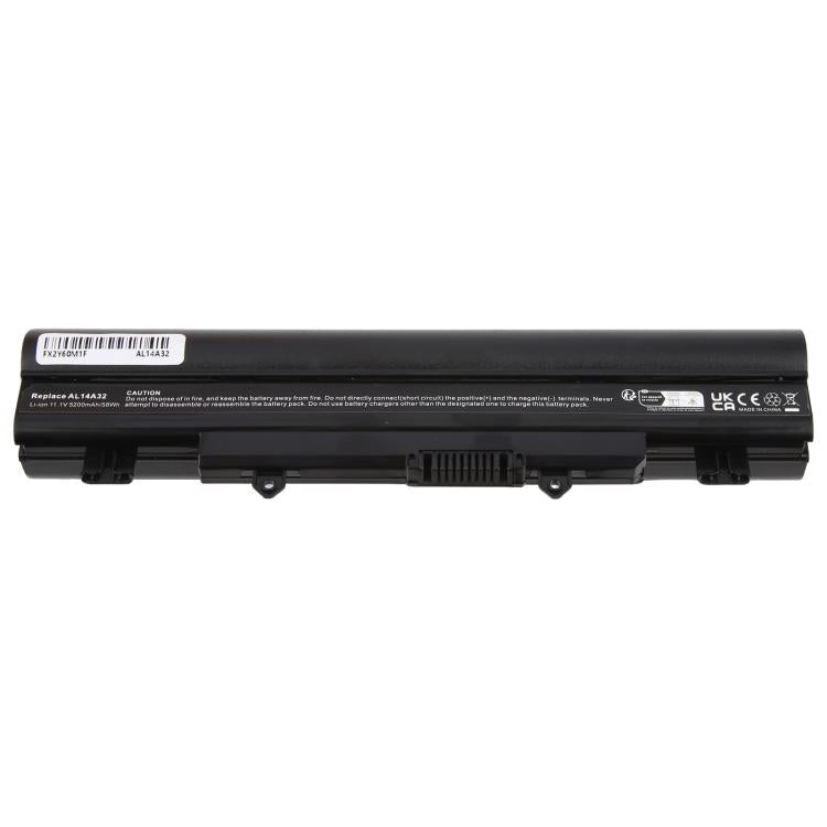 5200mAh 58Wh Laptop Batteries For Acer E5-472-411-472G-551G-571G-572G AL14A32