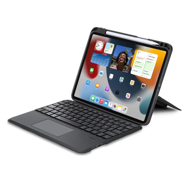 For iPad Air 11 2026 / 2025 / 2024 DUX DUCIS DK Series French Layout Backlit Bluetooth Keyboard Case - Black