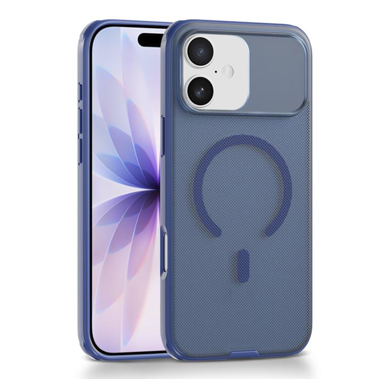 For iPhone 17 Frosted Dot Texture Magnetic Phone Case