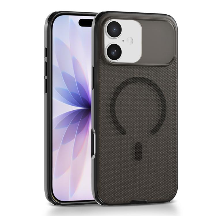 For iPhone 17 Frosted Dot Texture Magnetic Phone Case