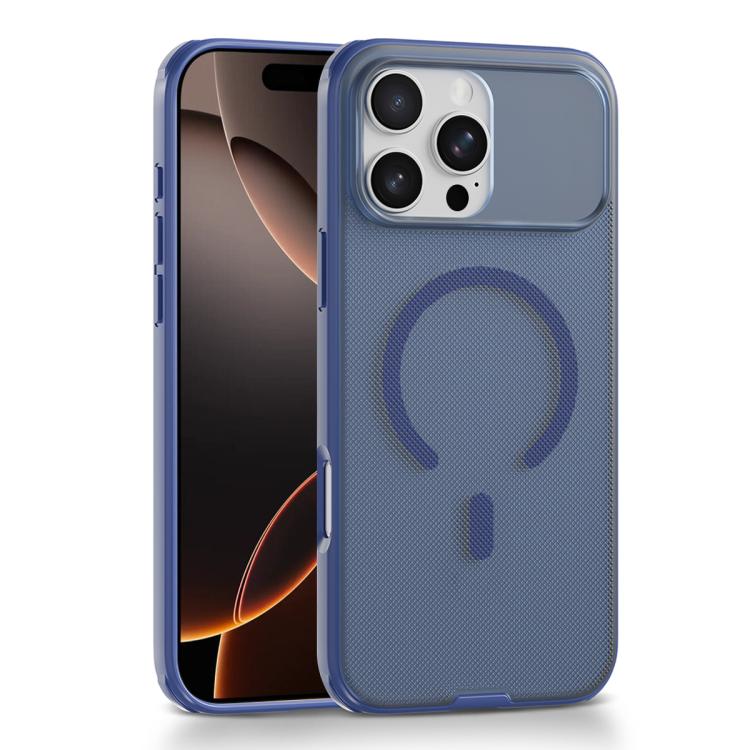 For iPhone 16 Pro Max Frosted Dot Texture Magnetic Phone Case