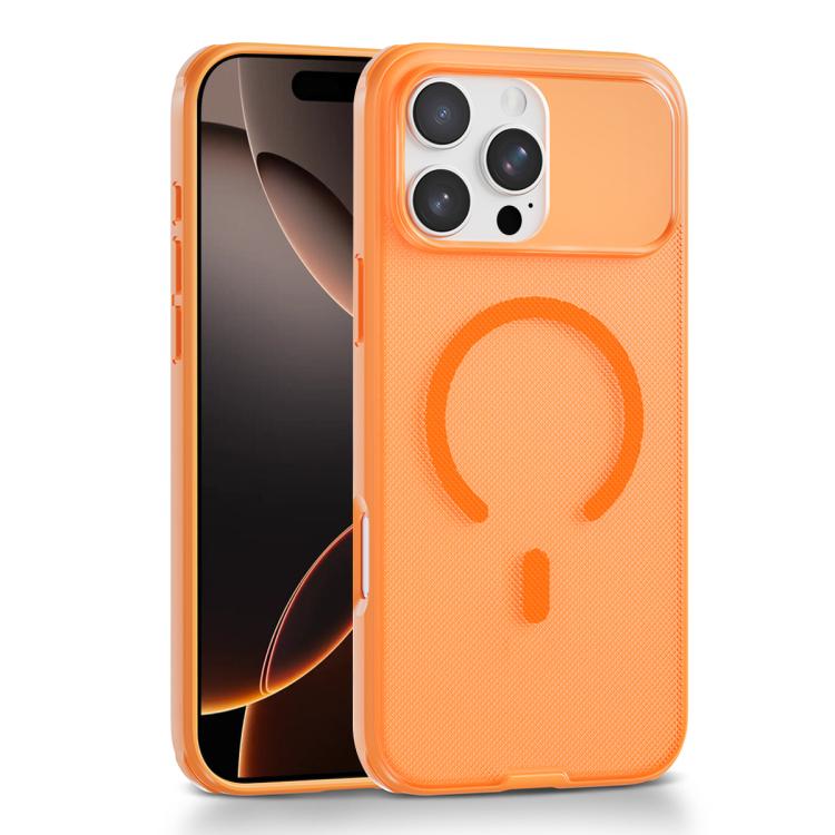 For iPhone 16 Pro Max Frosted Dot Texture Magnetic Phone Case