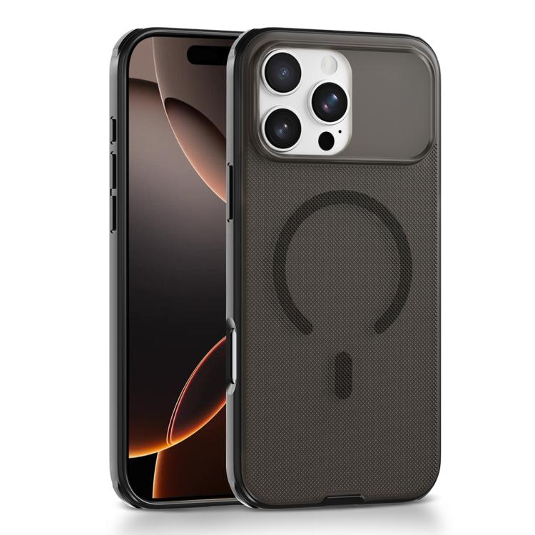 For iPhone 16 Pro Frosted Dot Texture Magnetic Phone Case