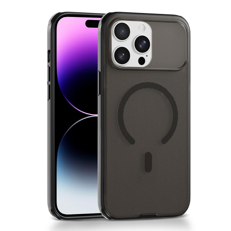 For iPhone 14 Pro Frosted Dot Texture Magnetic Phone Case