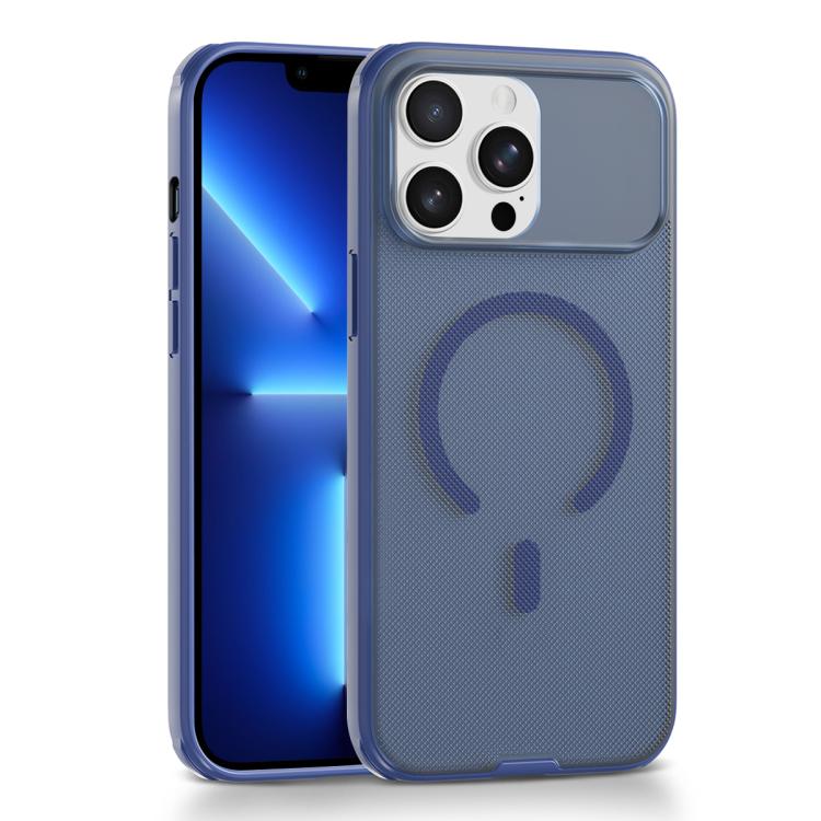 For iPhone 13 Pro Frosted Dot Texture Magnetic Phone Case