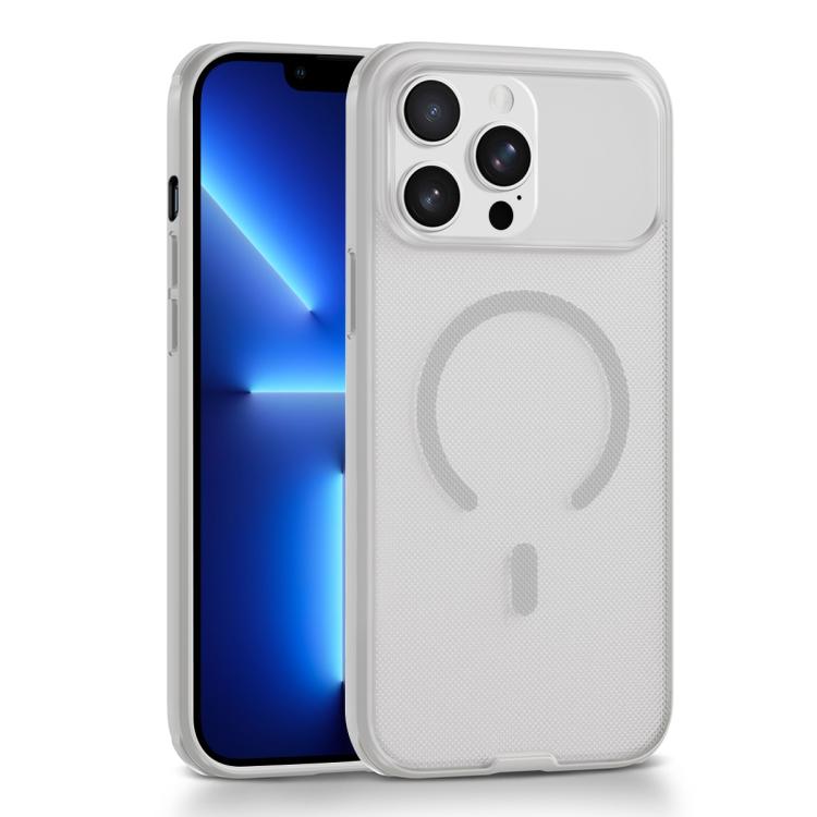 For iPhone 13 Pro Frosted Dot Texture Magnetic Phone Case