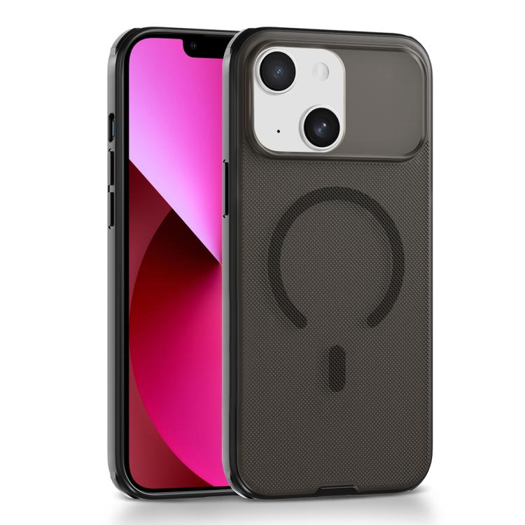 For iPhone 13 Frosted Dot Texture Magnetic Phone Case