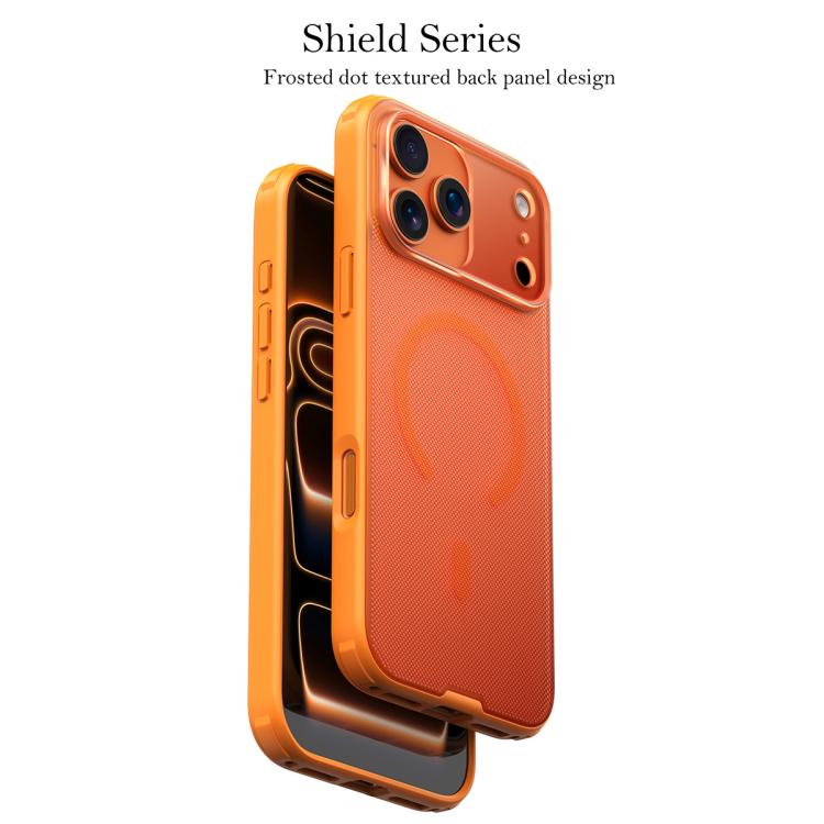 For iPhone 14 Pro Max Frosted Dot Texture Magnetic Phone Case