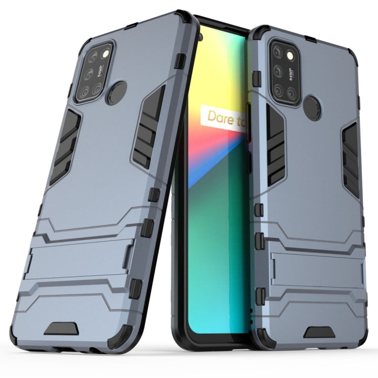 For OPPO Realme 7i PC + TPU Shockproof Protective Case with Invisible Holder
