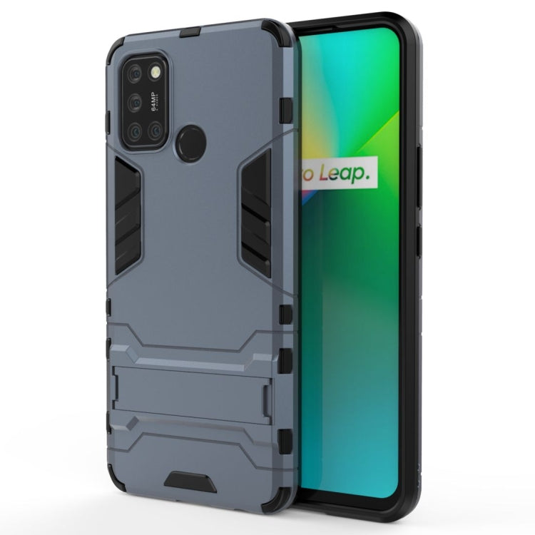 For OPPO Realme 7i PC + TPU Shockproof Protective Case with Invisible Holder