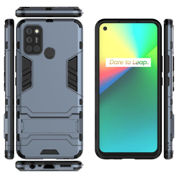 For OPPO Realme 7i PC + TPU Shockproof Protective Case with Invisible Holder
