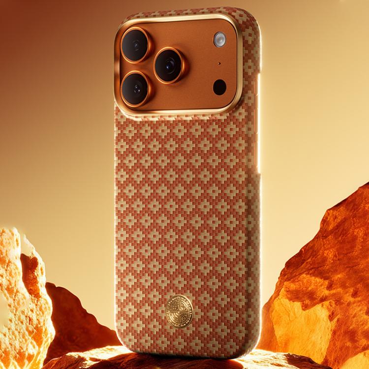 For iPhone 17 Pro Max Benks Color Shield C1 Classic Kevlar Magnetic Phone Case - Orange