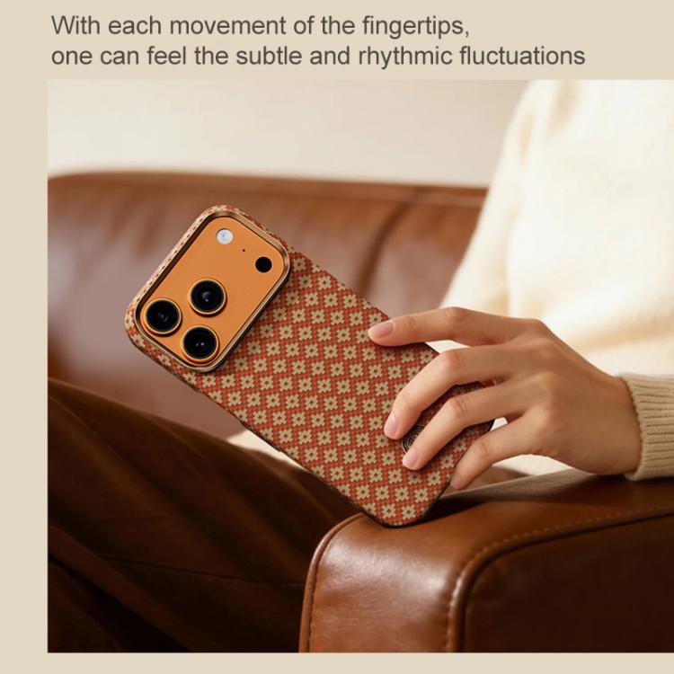For iPhone 17 Pro Benks Color Shield C1 Classic Kevlar Magnetic Phone Case - Orange