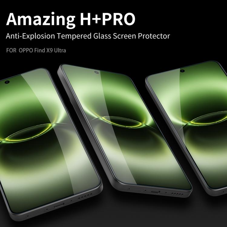 For OPPO Find X9 Ultra 5G NILLKIN H+Pro 0.2mm 9H Explosion-proof Tempered Glass Film