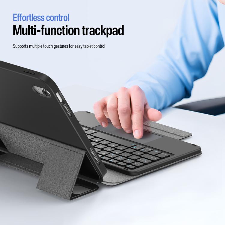 For iPad 2025 / 2022 DUX DUCIS YK Series Magnetic Wireless Keyboard Vegan Leather Tablet Case