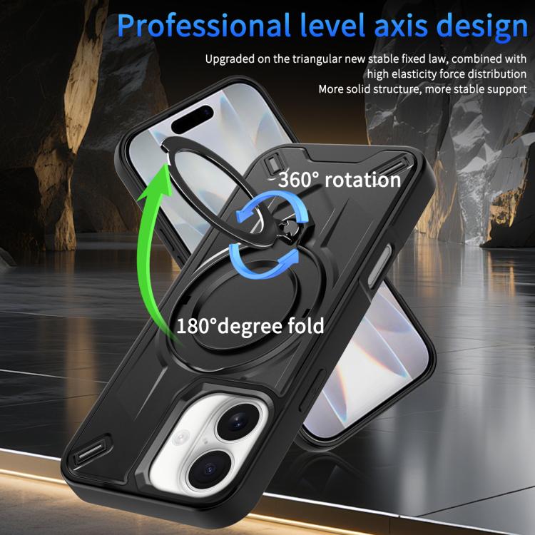 For iPhone 17 Dijia Rotating Bracket Magnetic Phone Case