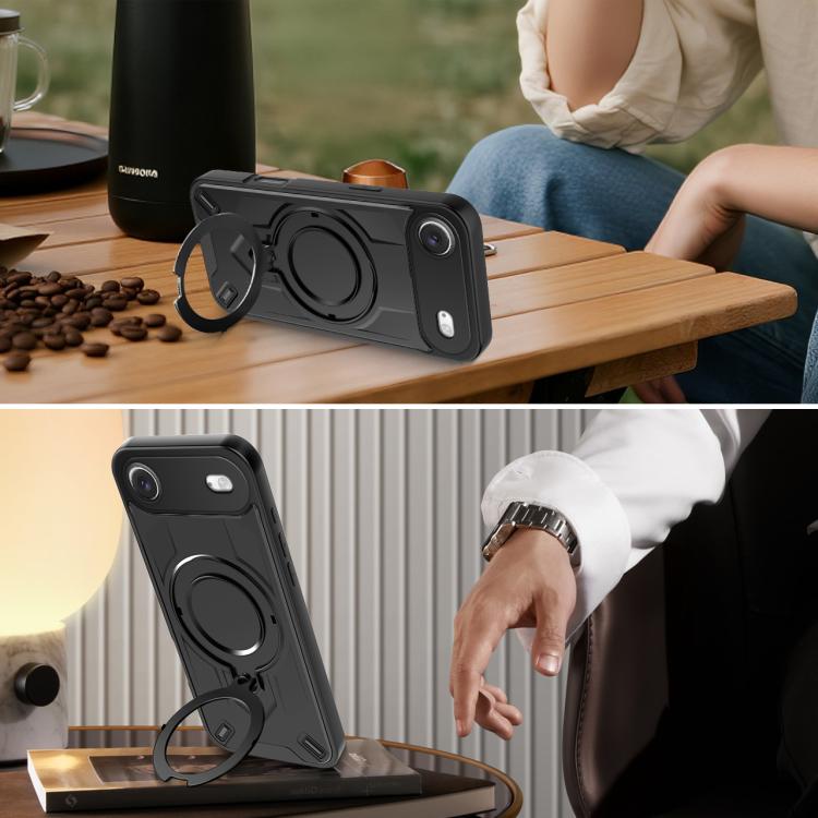 For iPhone Air Dijia Rotating Bracket Magnetic Phone Case