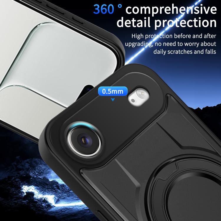 For iPhone Air Dijia Rotating Bracket Magnetic Phone Case
