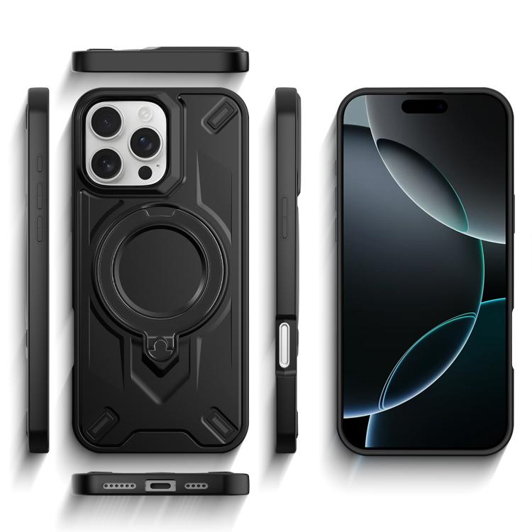 For iPhone 16 Pro Max Dijia Rotating Bracket Magnetic Phone Case