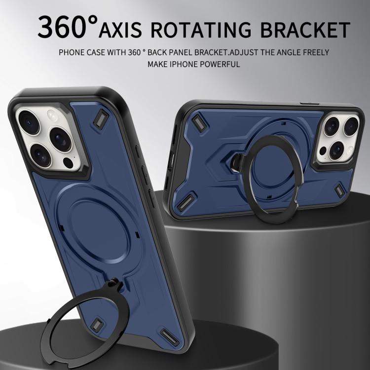 For iPhone 15 Pro Max Dijia Rotating Bracket Magnetic Phone Case