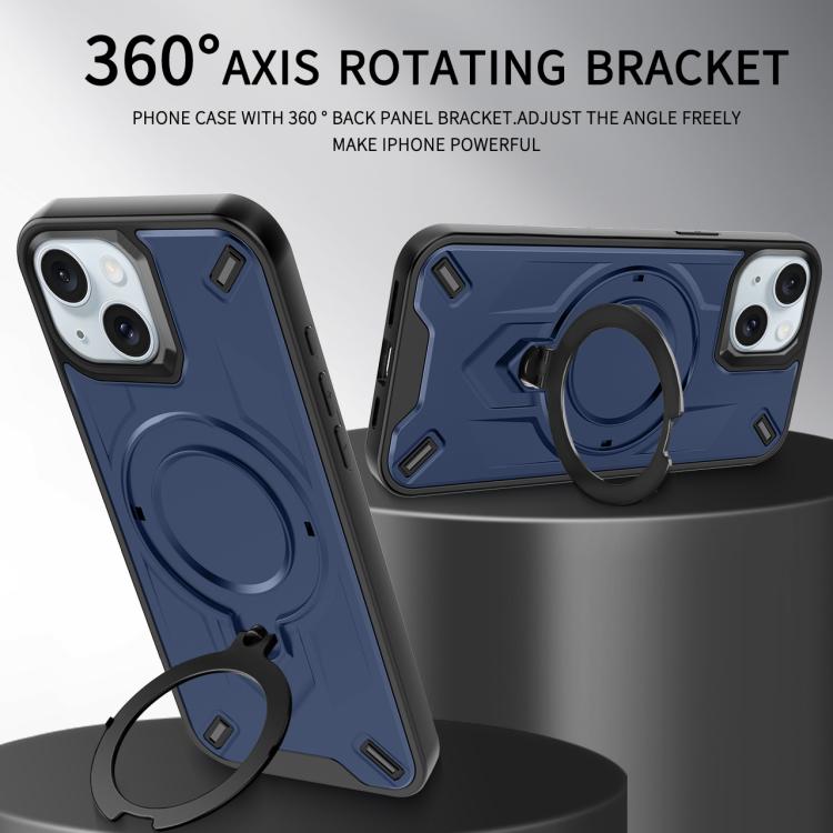 For iPhone 15 Dijia Rotating Bracket Magnetic Phone Case