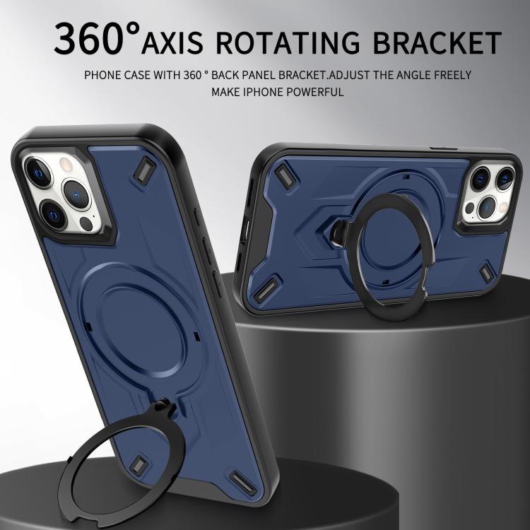 For iPhone 13 Pro Max Dijia Rotating Bracket Magnetic Phone Case