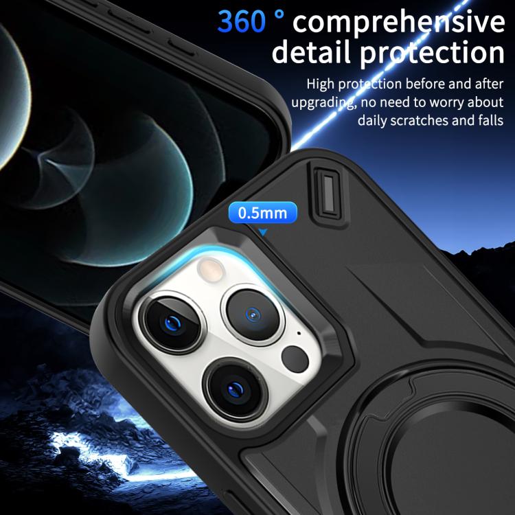 For iPhone 12 Pro Max Dijia Rotating Bracket Magnetic Phone Case