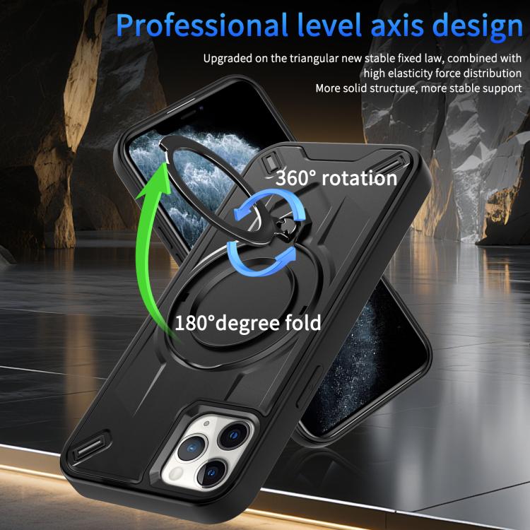 For iPhone 11 Pro Max Dijia Rotating Bracket Magnetic Phone Case