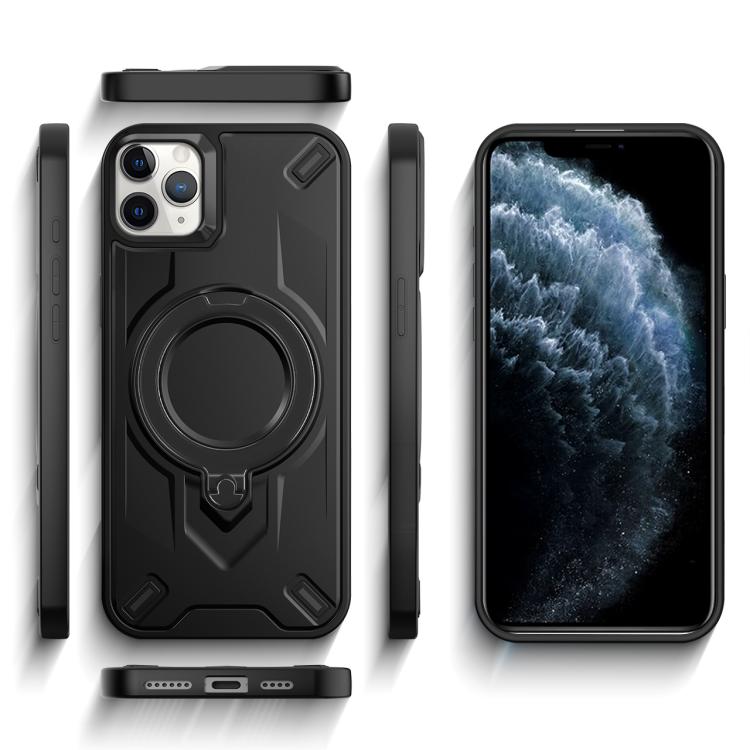 For iPhone 11 Pro Max Dijia Rotating Bracket Magnetic Phone Case