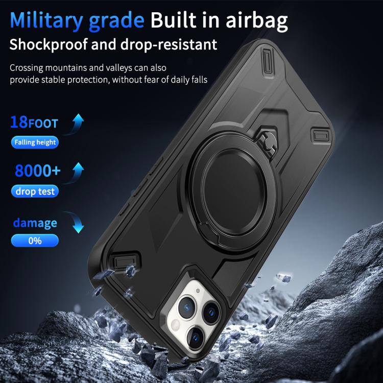 For iPhone 11 Pro Max Dijia Rotating Bracket Magnetic Phone Case