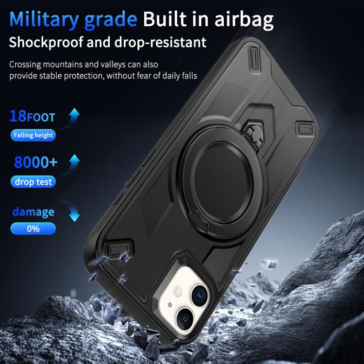 For iPhone 11 Dijia Rotating Bracket Magnetic Phone Case