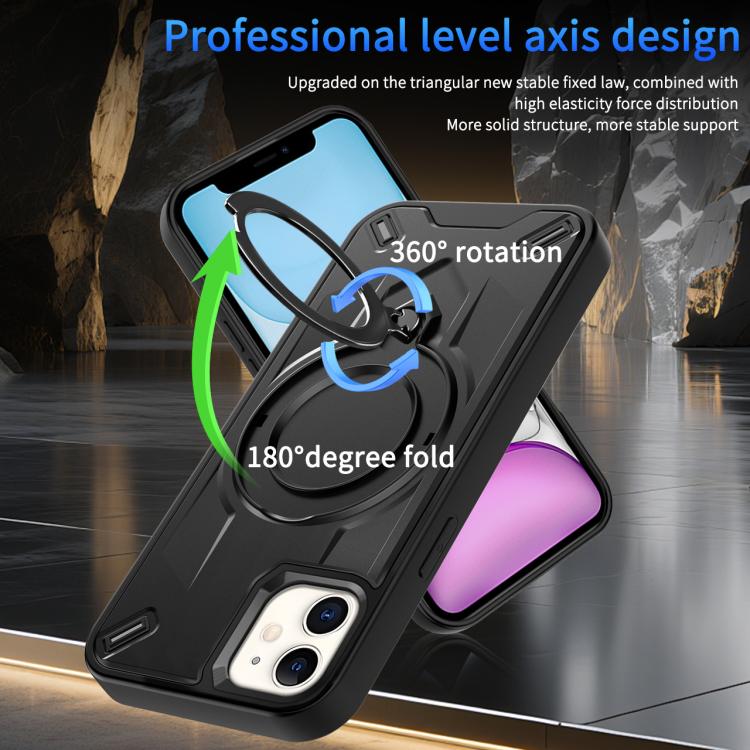 For iPhone 11 Dijia Rotating Bracket Magnetic Phone Case