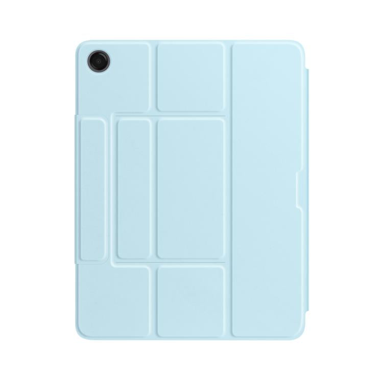 For Galaxy Tab A11+ / A9+ DUX DUCIS YK Series Magnetic Wireless Keyboard Vegan Leather Tablet Case