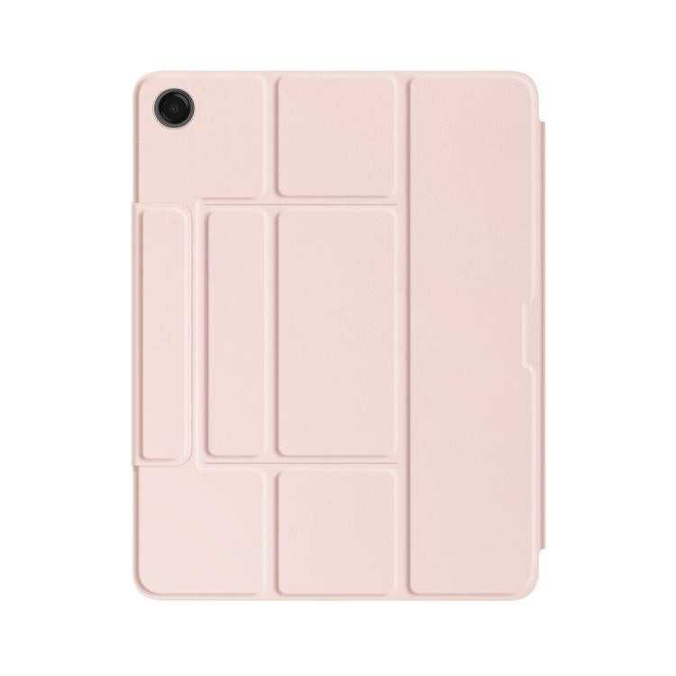 For Galaxy Tab A11+ / A9+ DUX DUCIS YK Series Magnetic Wireless Keyboard Vegan Leather Tablet Case