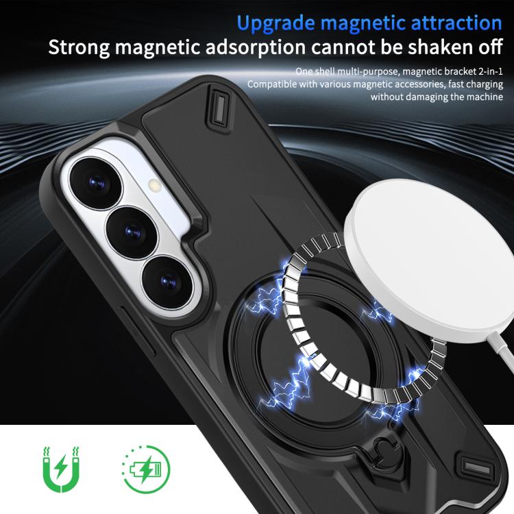 For Galaxy S26 5G Dijia Rotating Bracket Magnetic Phone Case