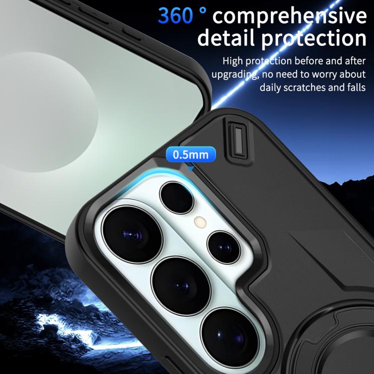 For Galaxy S26 Ultra 5G Dijia Rotating Bracket Magnetic Phone Case